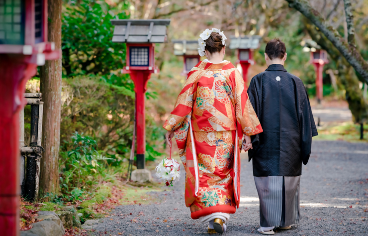 K1011　川島織物 花鳳凰文　色打掛　打掛　衣装レンタル　衣装ブログ　結婚式の着物　