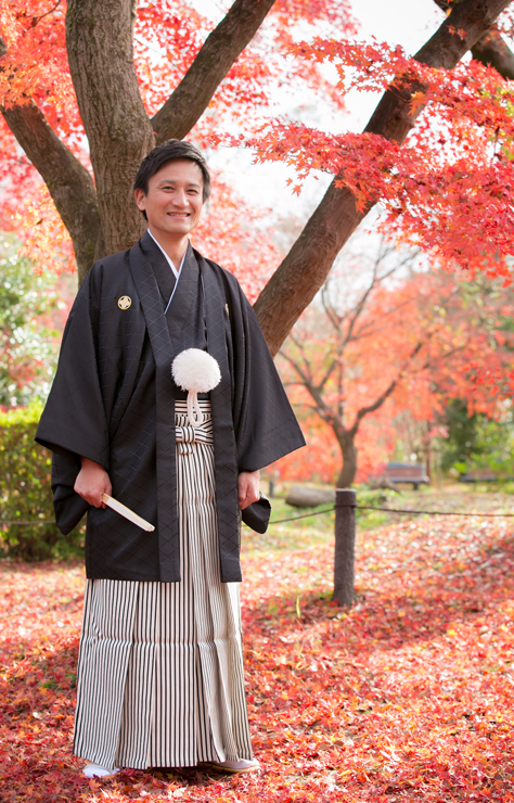 色打掛　I1060　五七桐四季草花文　京都前撮り撮影　前撮り　和装　和装前撮り　打掛　フォトウエディング　後撮り　結婚式　着物　花嫁衣裳　　紅葉　衣装レンタルブログ