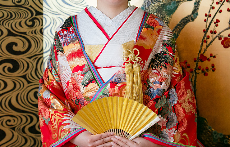 花嫁さんの小物セットとは 色打掛 白無垢のレンタル 京都 華結び