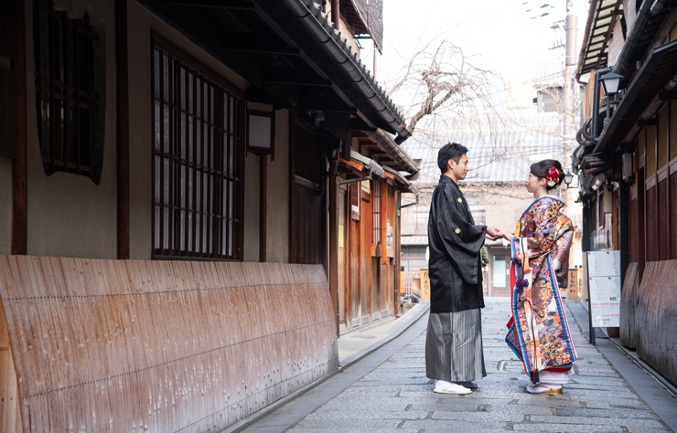 【色打掛】重ね仕立て紫七宝に飛翔