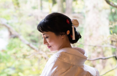 新婦様のヘアスタイル